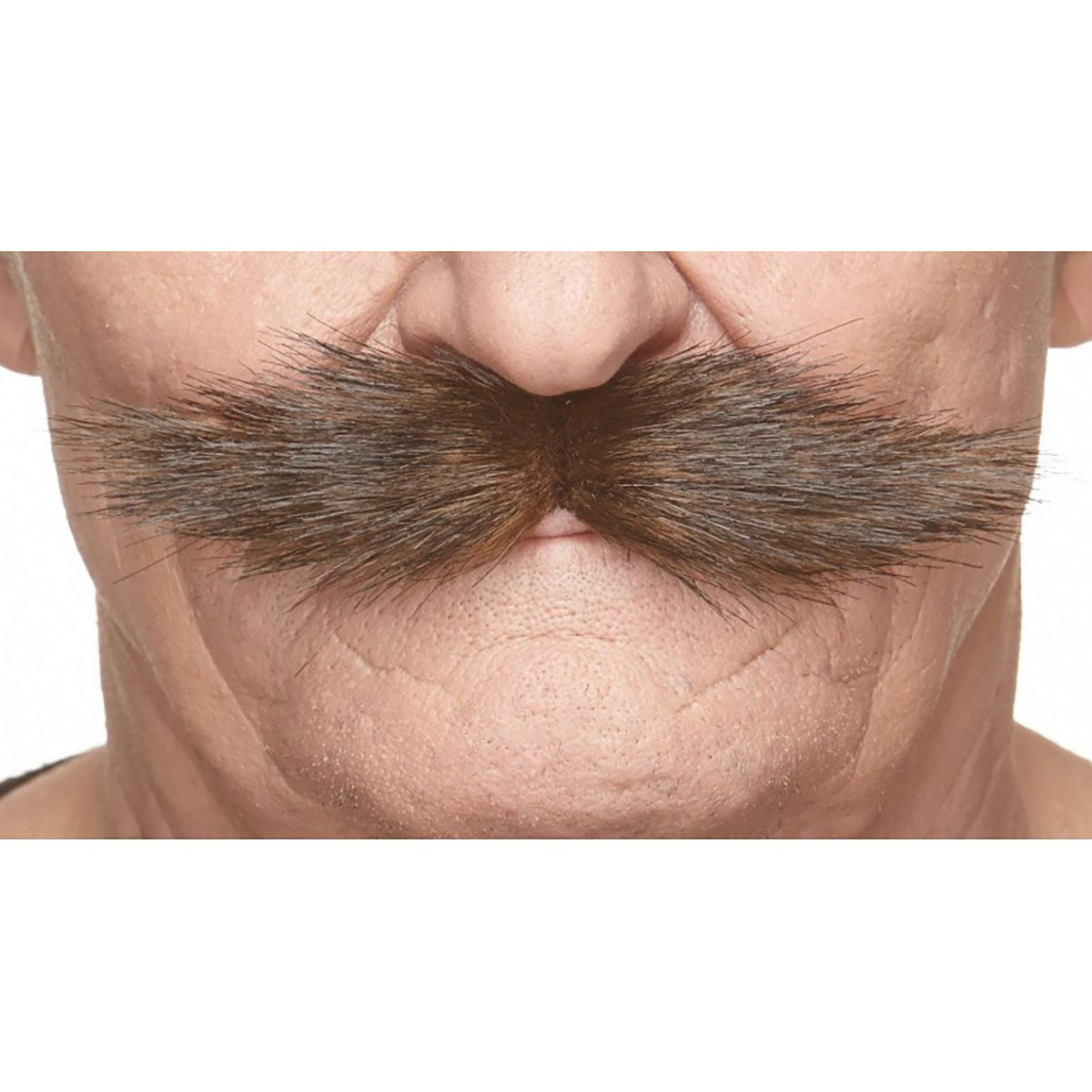 Mustasch, klondike brun/grå