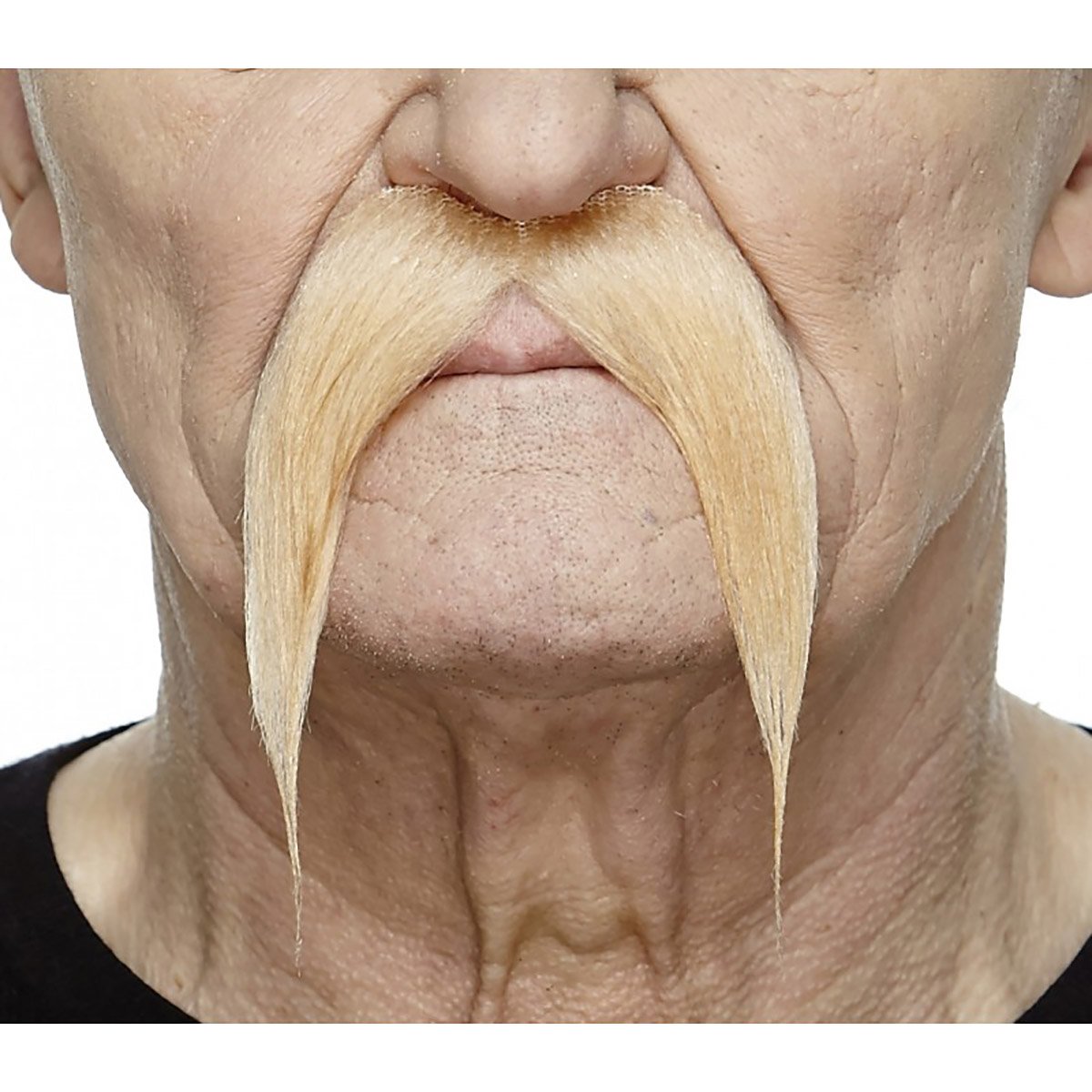 Mustasch, ranger blond