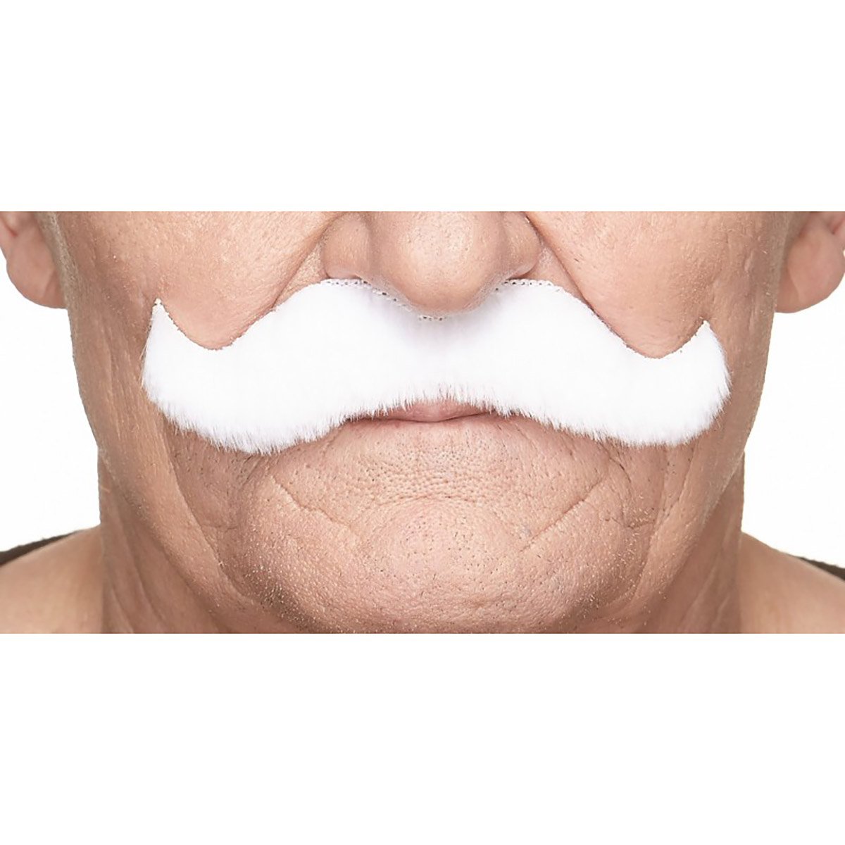 Mustasch, sheriff vit