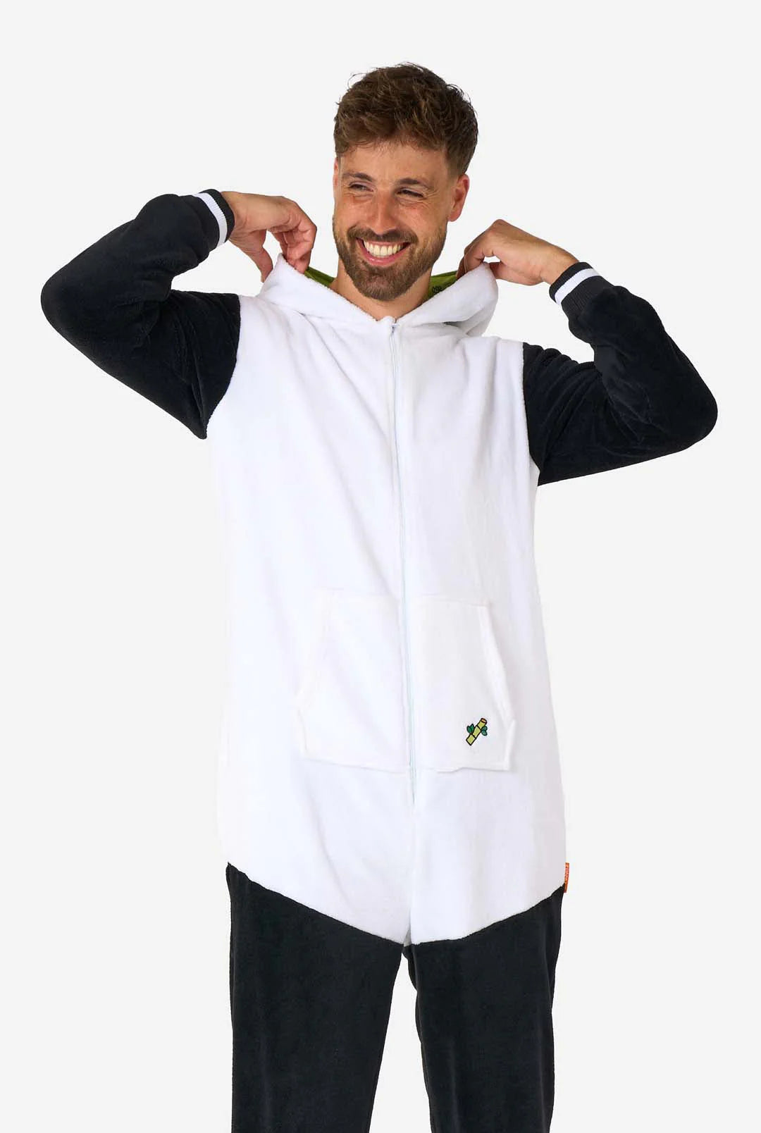 Opposuits onesies, panda S