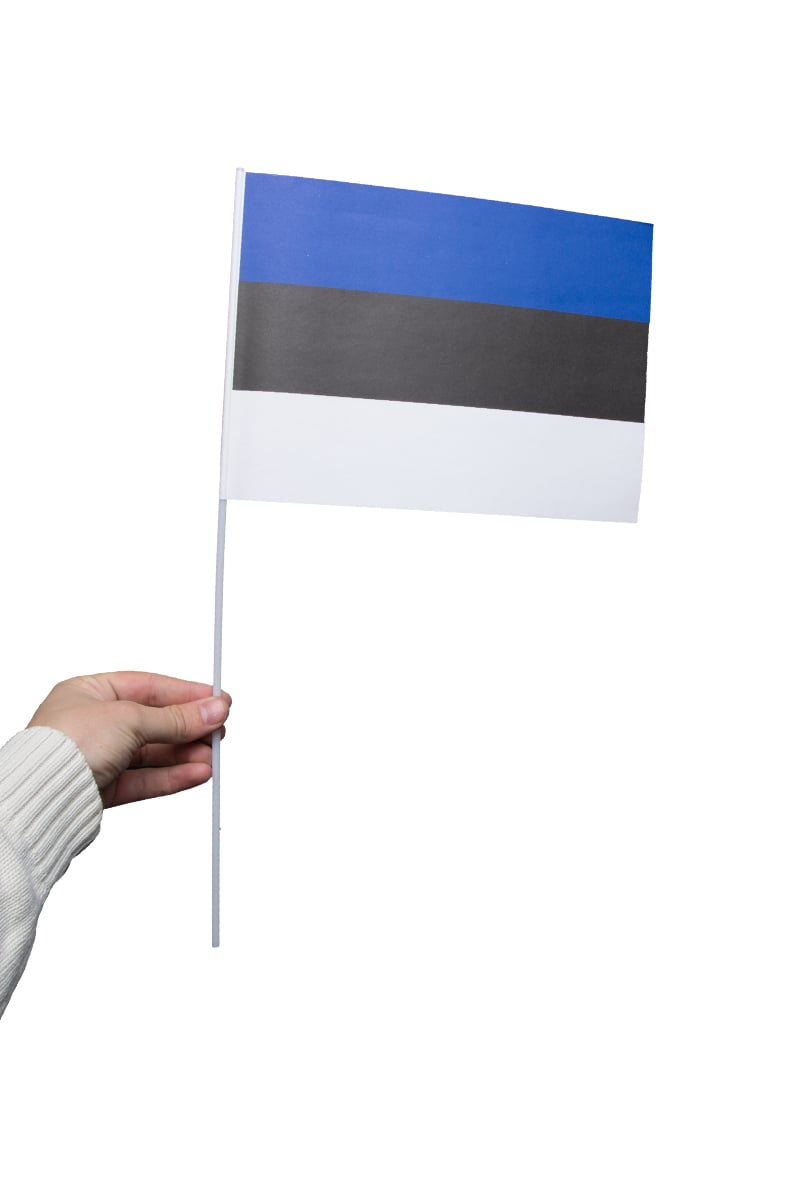 Pappersflagga, Estland 27x20 cm