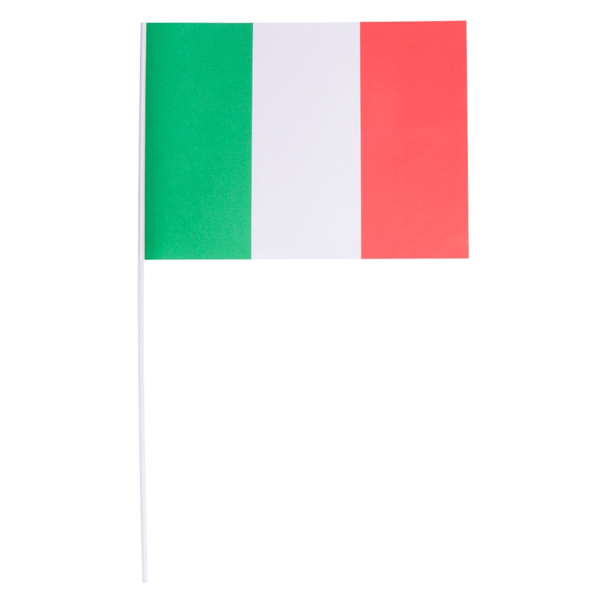 Pappersflagga, Italien 27x20 cm