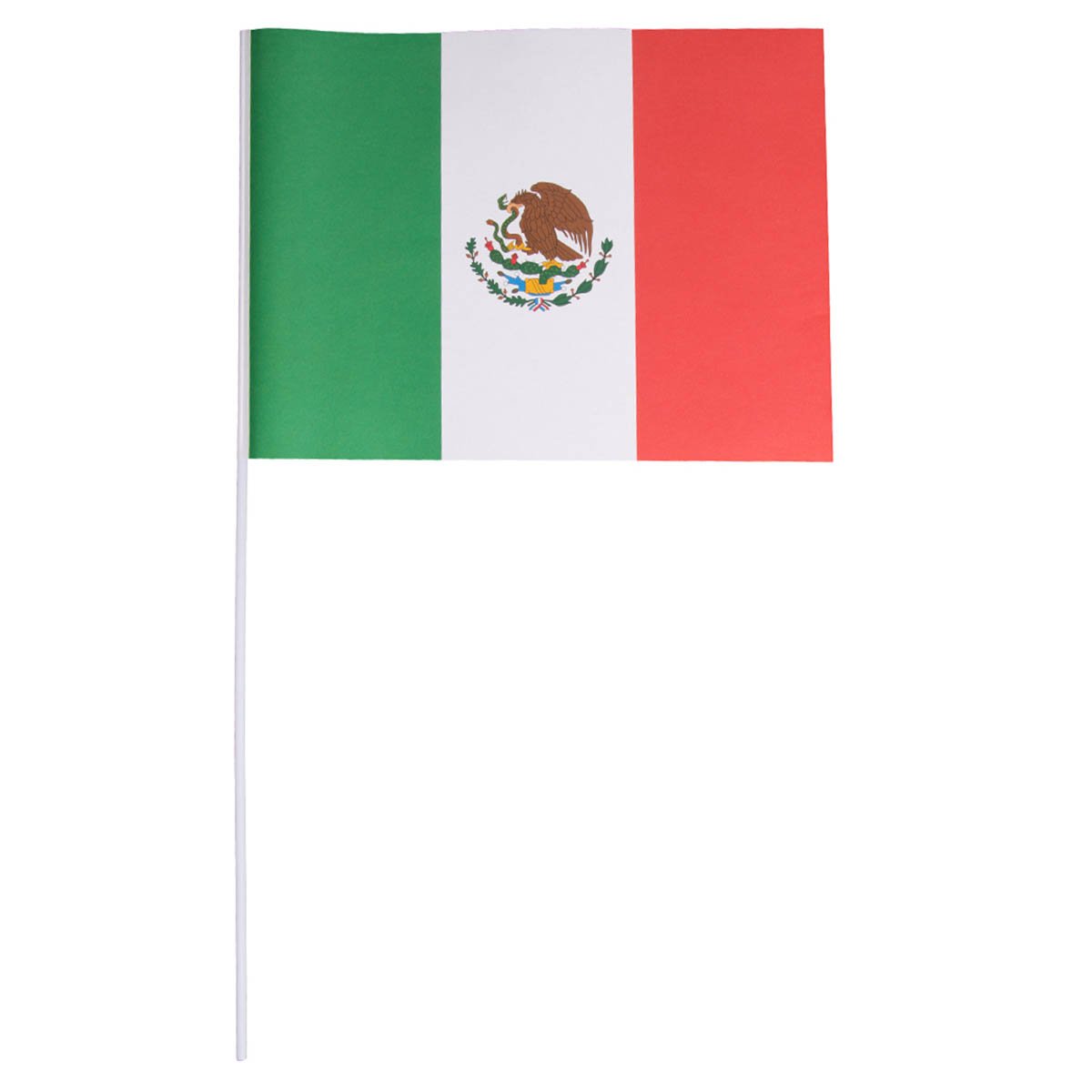 Pappersflagga, Mexiko 27x20 cm