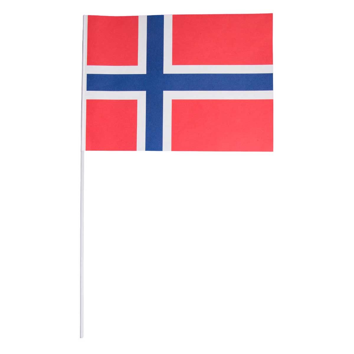 Pappersflagga, Norge 27x20 cm