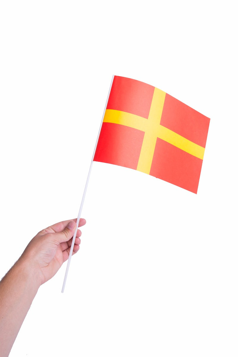 Pappersflagga, Skåne 27x20 cm