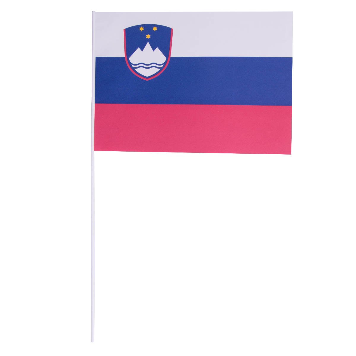 Pappersflagga, Slovenien 27x20 cm