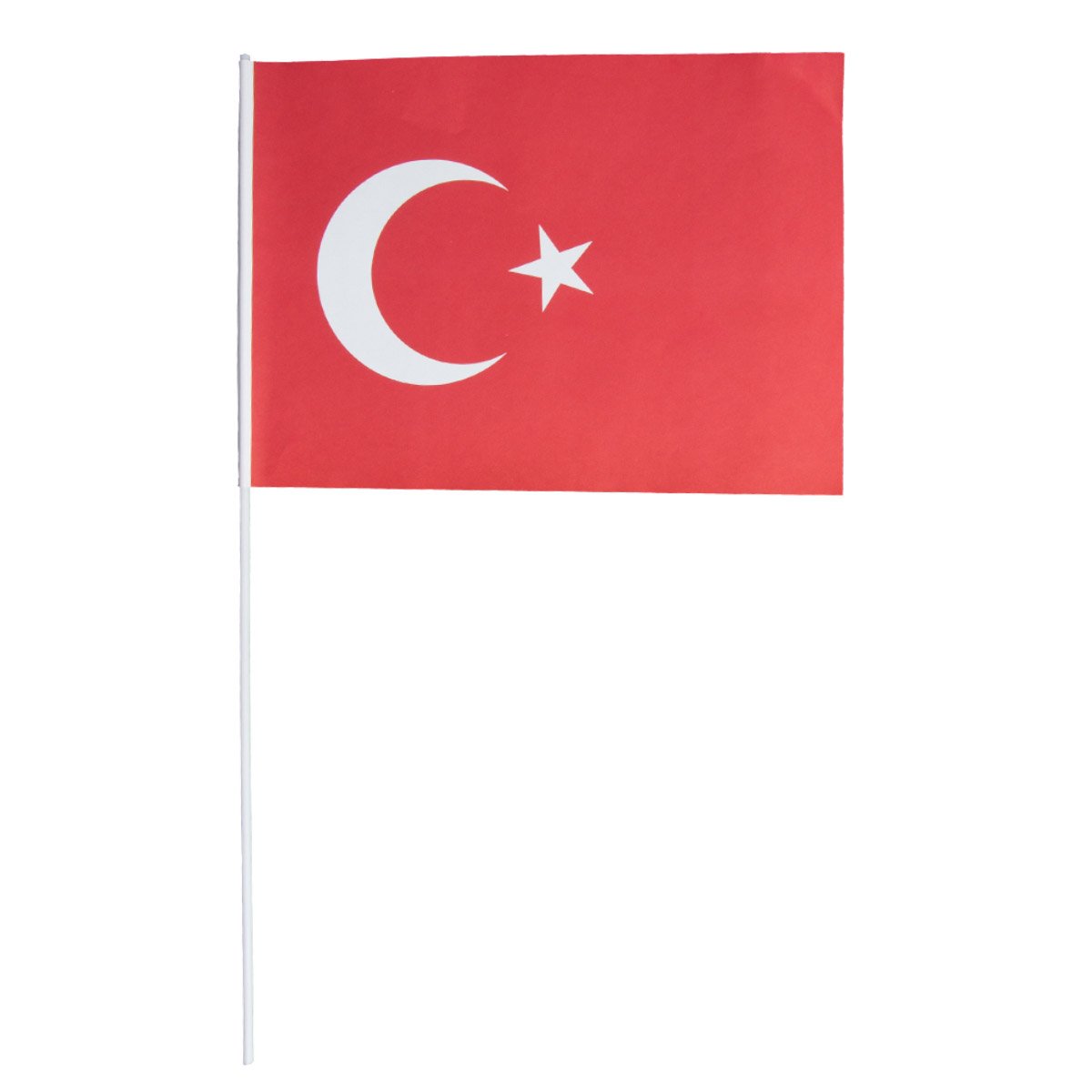 Pappersflagga, Turkiet 27x20 cm