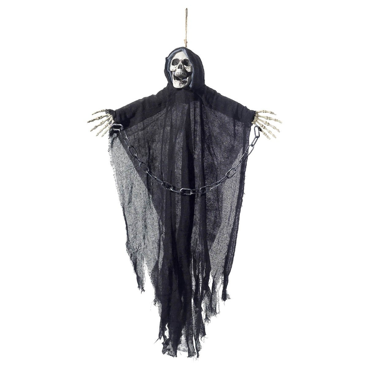 Prop, hängade skelett med kedja 90x70 cm