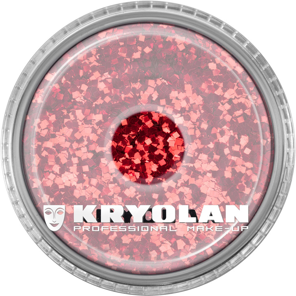 Kroppsglitter, Kryolan klarröd