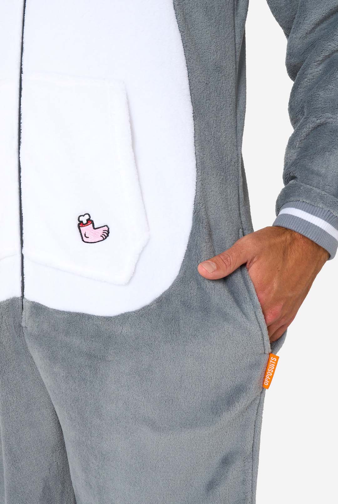 Opposuits onesies, shark L