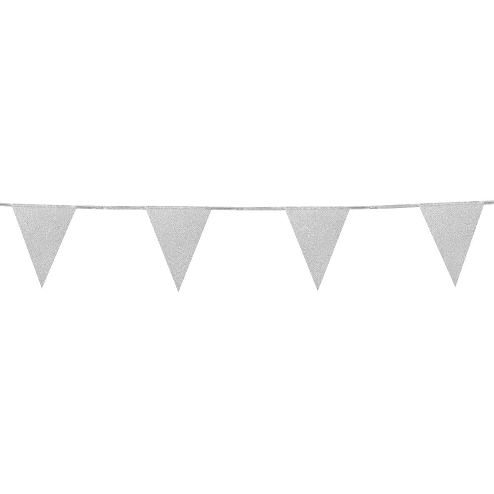 Girlang, silver glitter 6 m