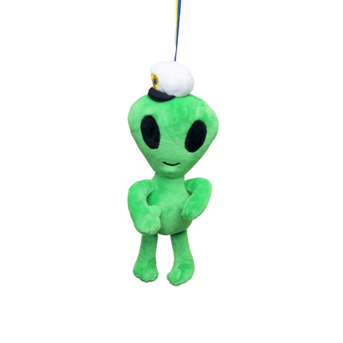 Studentnalle, alien grön 20 cm
