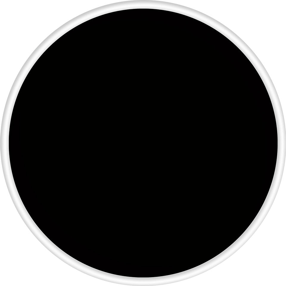 Kryolan Aquacolor, 070 svart 30 ml