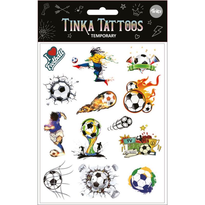 TATUERING FOTBOLL TINKA TATTOO