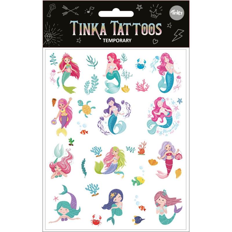 TATUERING SJÖJUNGFRU TINKA TATTOO