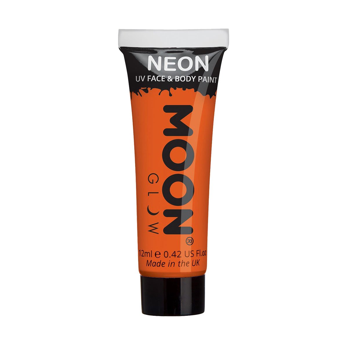 Moon Smink i tub neon UV, orange 12 ml lös tub