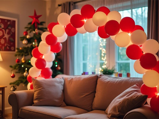 Dekorera julen med ballonger