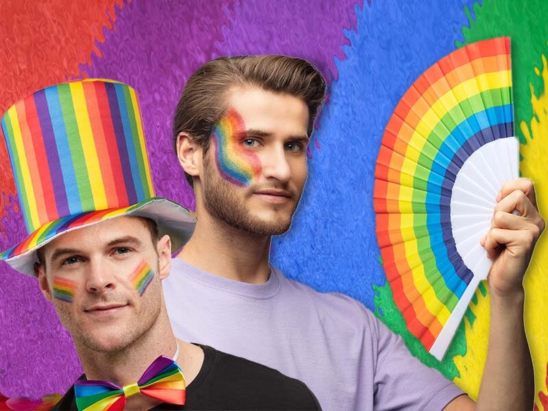 Fira pride med en färgfylld fest