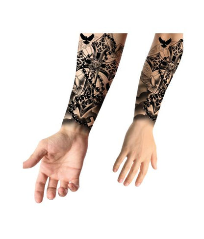 Tatuering, kors 14x30 cm