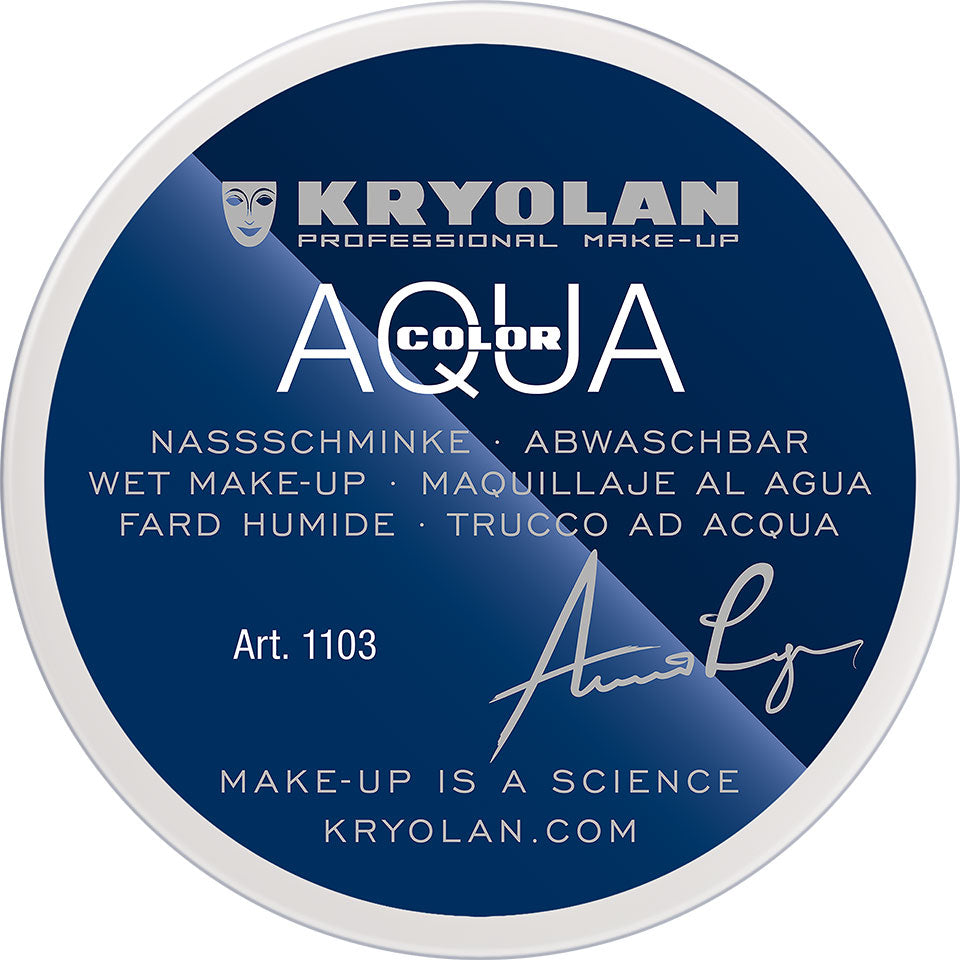 Kryolan Aquacolor, 070 vit 55 ml