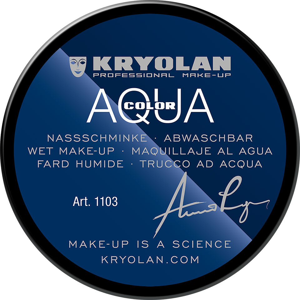 Kryolan Aquacolor, 071 svart