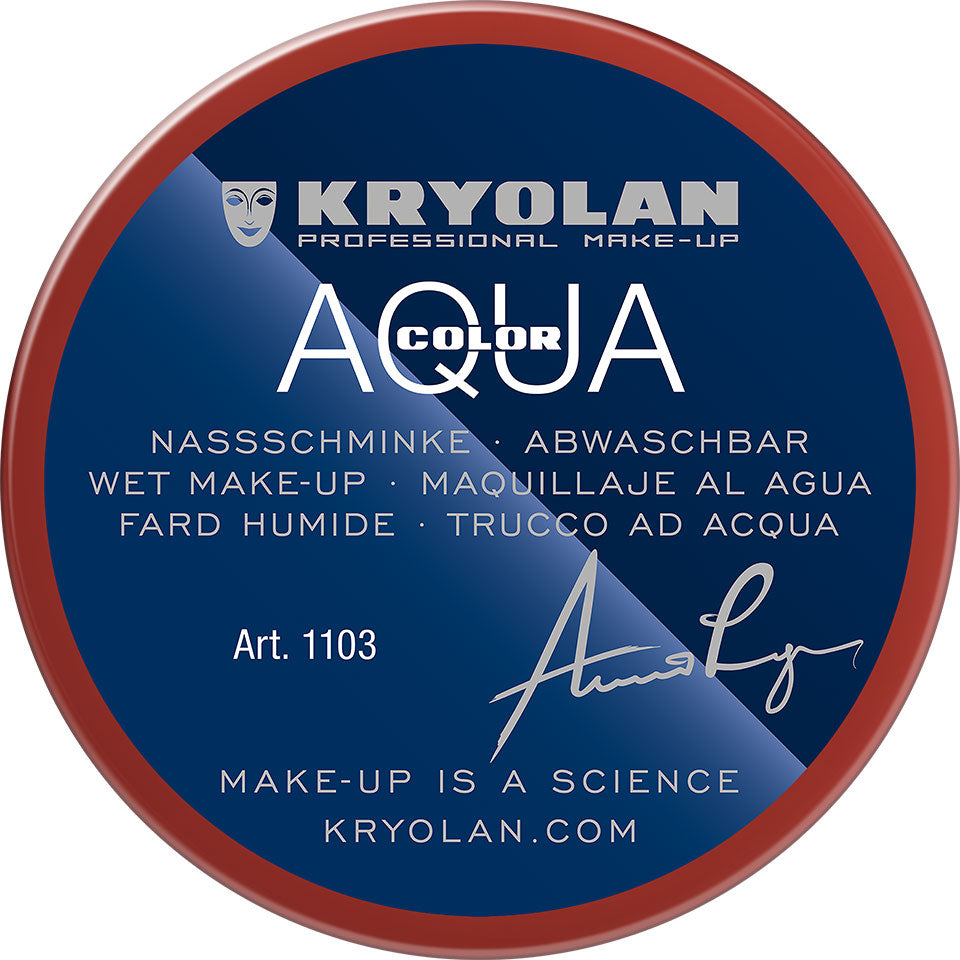Kryolan Aquacolor, 080 röd