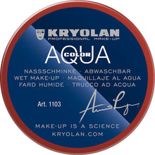 Kryolan Aquacolor, 080 röd