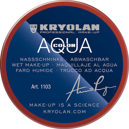 Kryolan Aquacolor, 080 röd