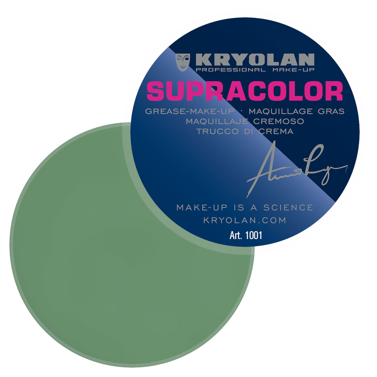 Kryolan Supracolor, 511 grön