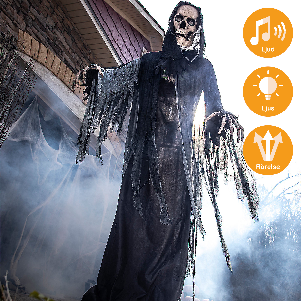 Animerade props, vålnad 305 cm