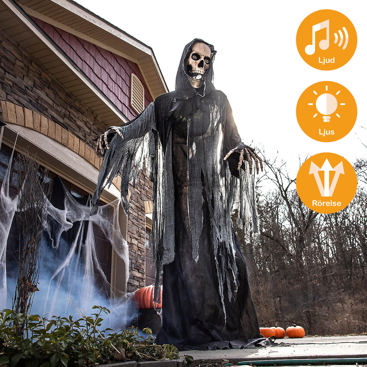 Animerade props, vålnad 305 cm