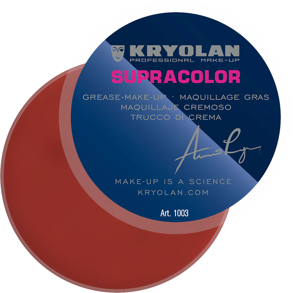 Kryolan Supracolor, 080 röd