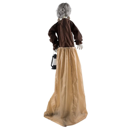 Prop animerad, lantern witch 165 cm