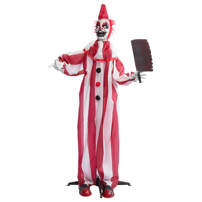 Prop animerad, clown chuckles 170 cm