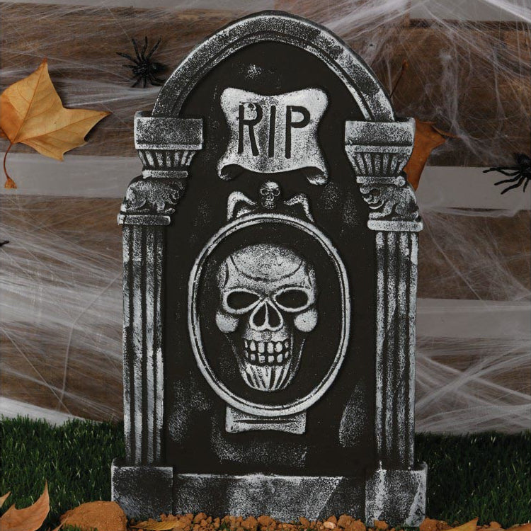 Gravsten, RIP 50x30 cm