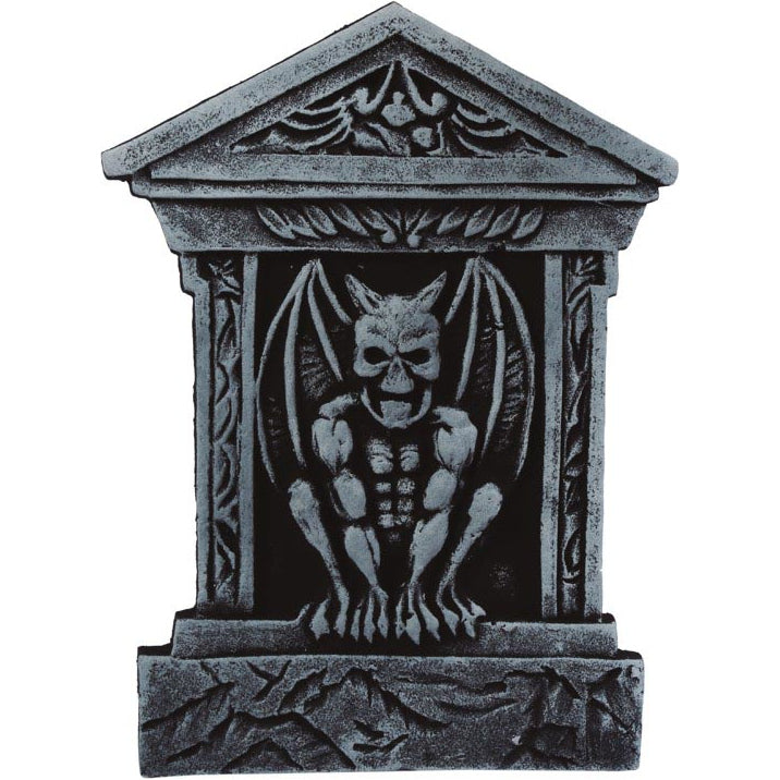 Gravsten, Gargoile tablet 52x35 cm