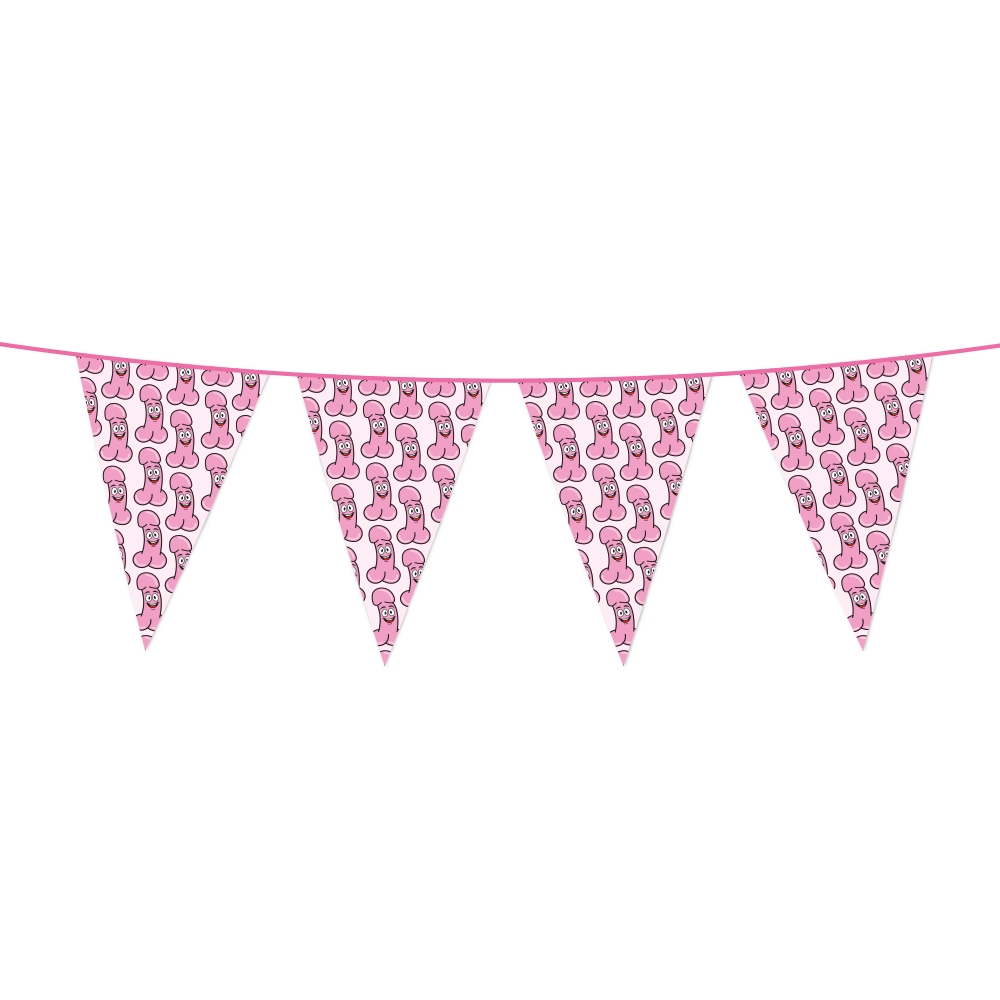 Flaggirlang, penis 10 m