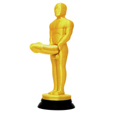 Guldstatyett, penis 20 cm