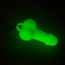Örhängen, penis glow in the dark 1-par