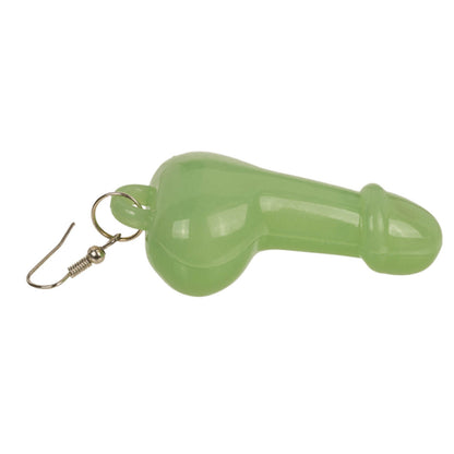 Örhängen, penis glow in the dark 1-par