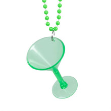 Halsband, cocktailglas