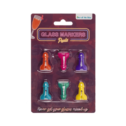 Glasmarkör, penis 6 st