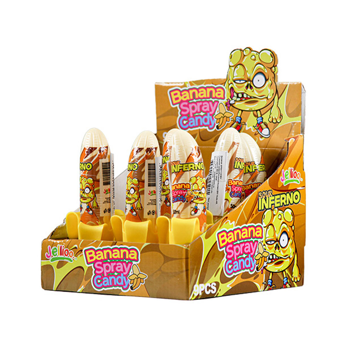 Godis, Inferno banana spray 25 ml