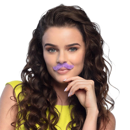 Mustascher, neon 5 st