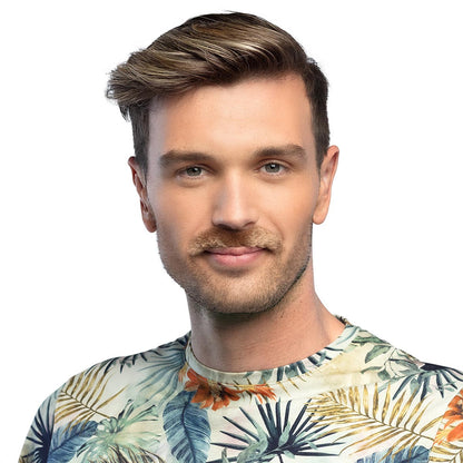 Mustascher, naturlig 6 st