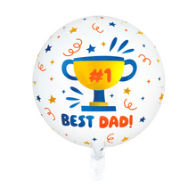 Folieballong, best dad 46 cm