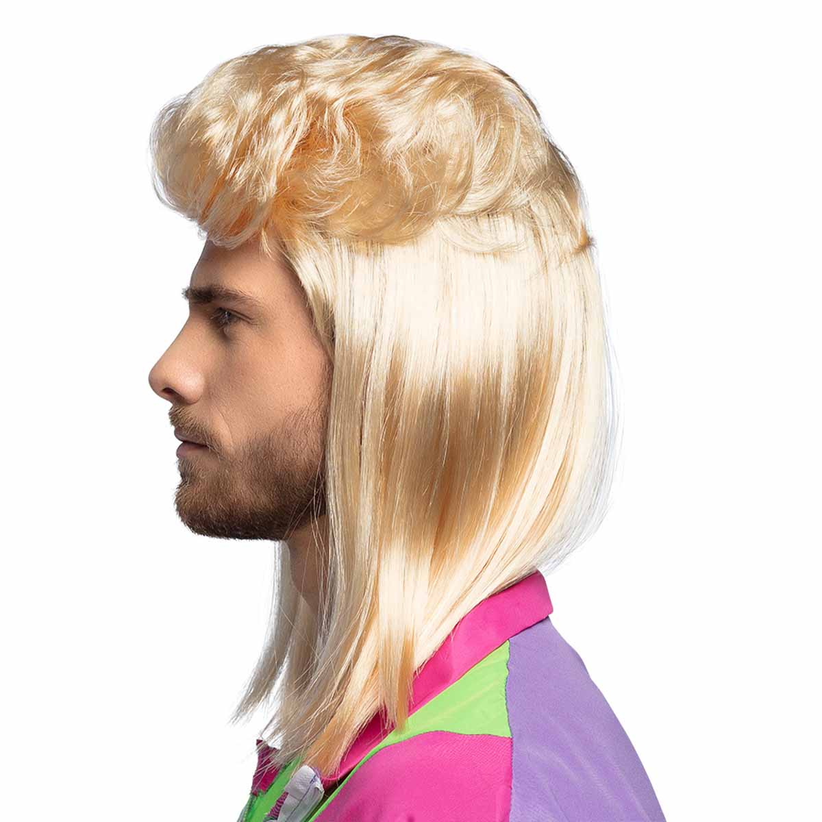 Peruk, hockeyfrilla Larry blond