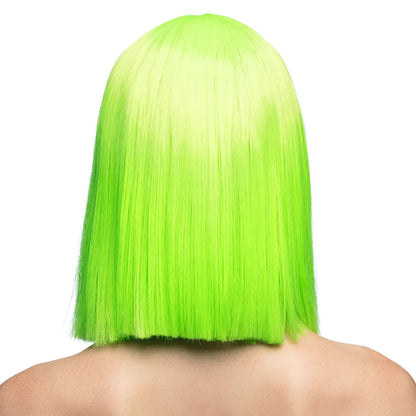 Peruk, dance neon green