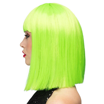 Peruk, dance neon green