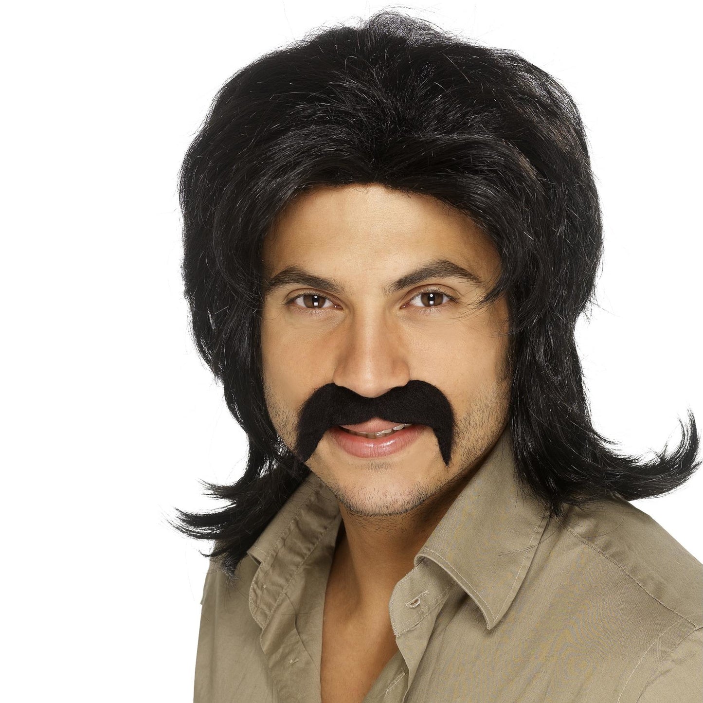 Peruk, 70-tal retro svart